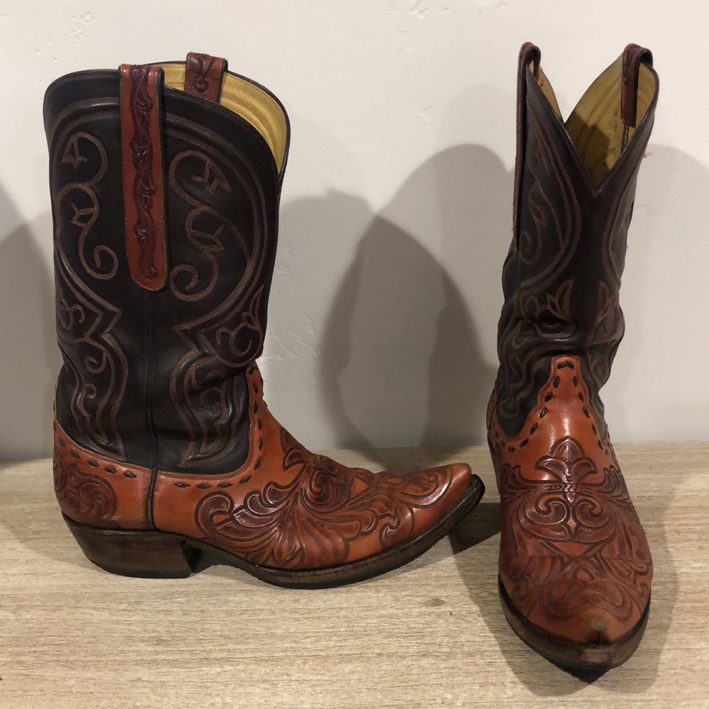 Stylish cowboy boots